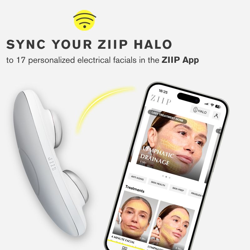 Microcurrent Facial Device | ZIIP HALO