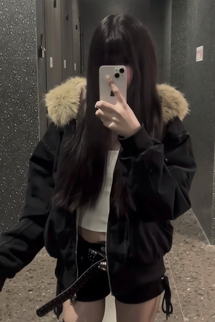 Bloom bIg fur jacket ZC30066