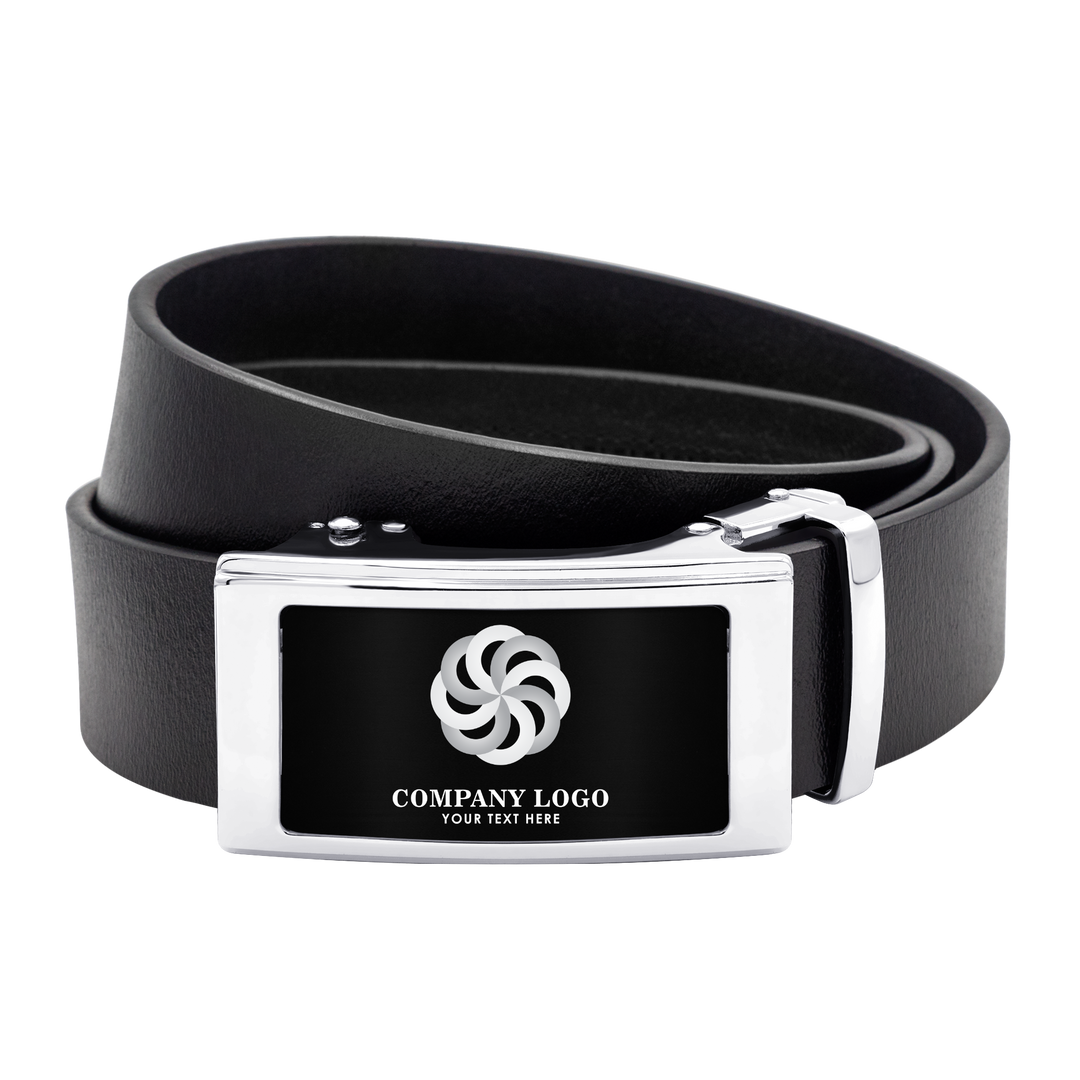 Sunset Black Leather Belt – ZippyBelts™