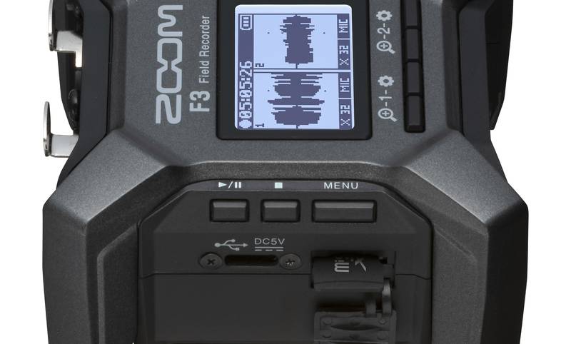 F3 2-Channel Field Recorder | ZOOM