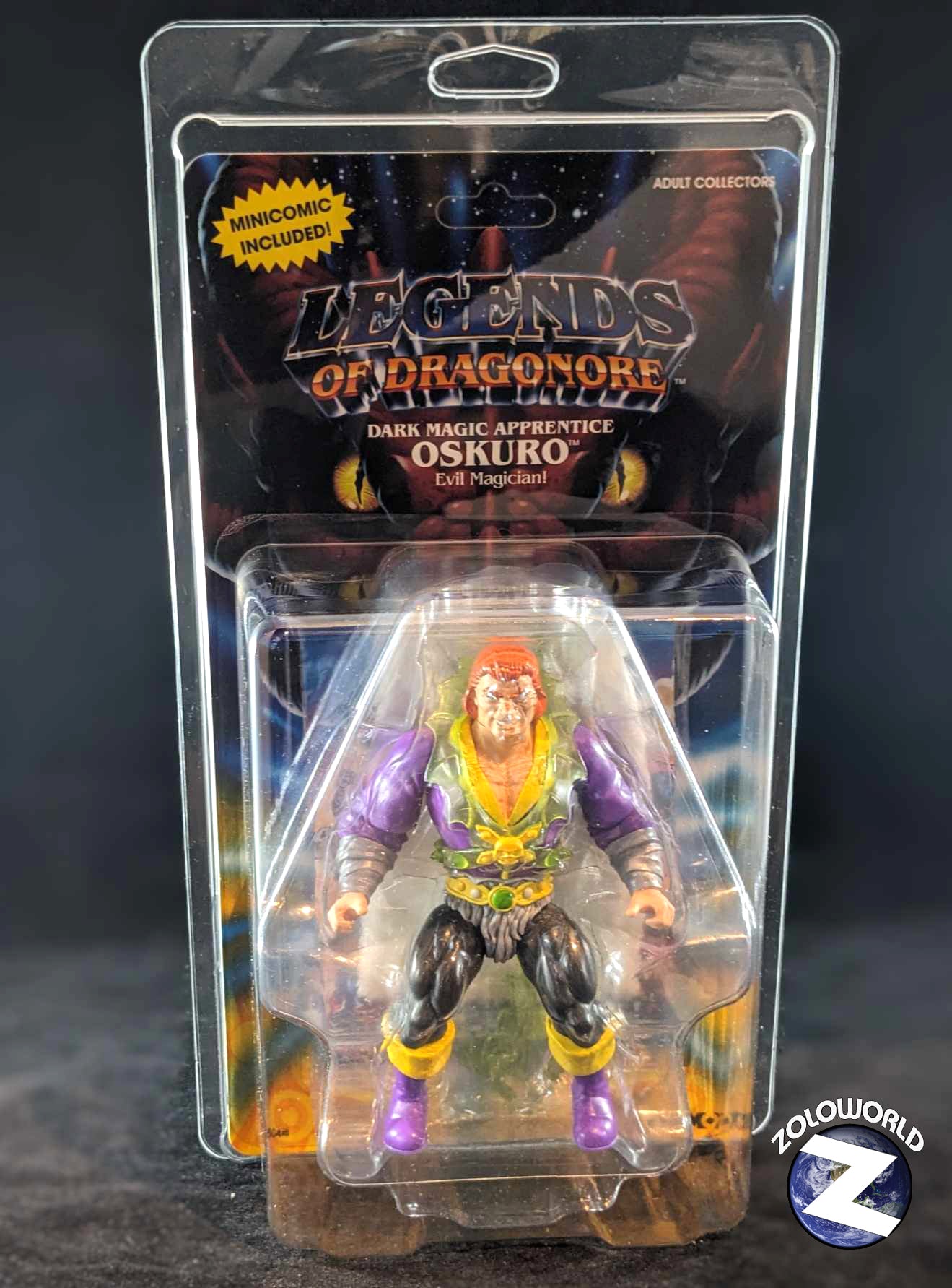 PRE-ORDER ZOLOWORLD OFFICIAL LEGENDS OF DRAGONORE MOC UV ACTION