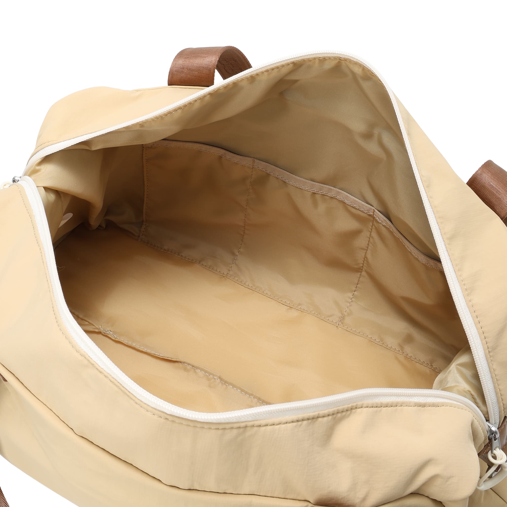 UNISEX ボストンバッグ チャコール