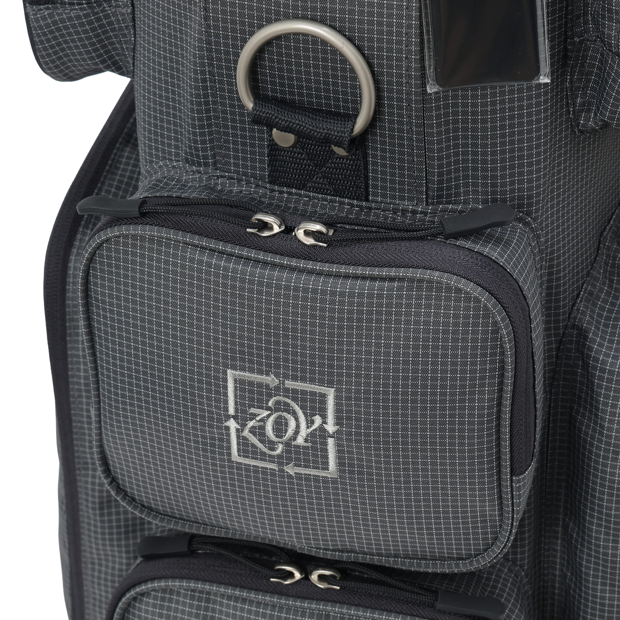 UNISEX R-PET キャスター式キャディバッグ インディゴ