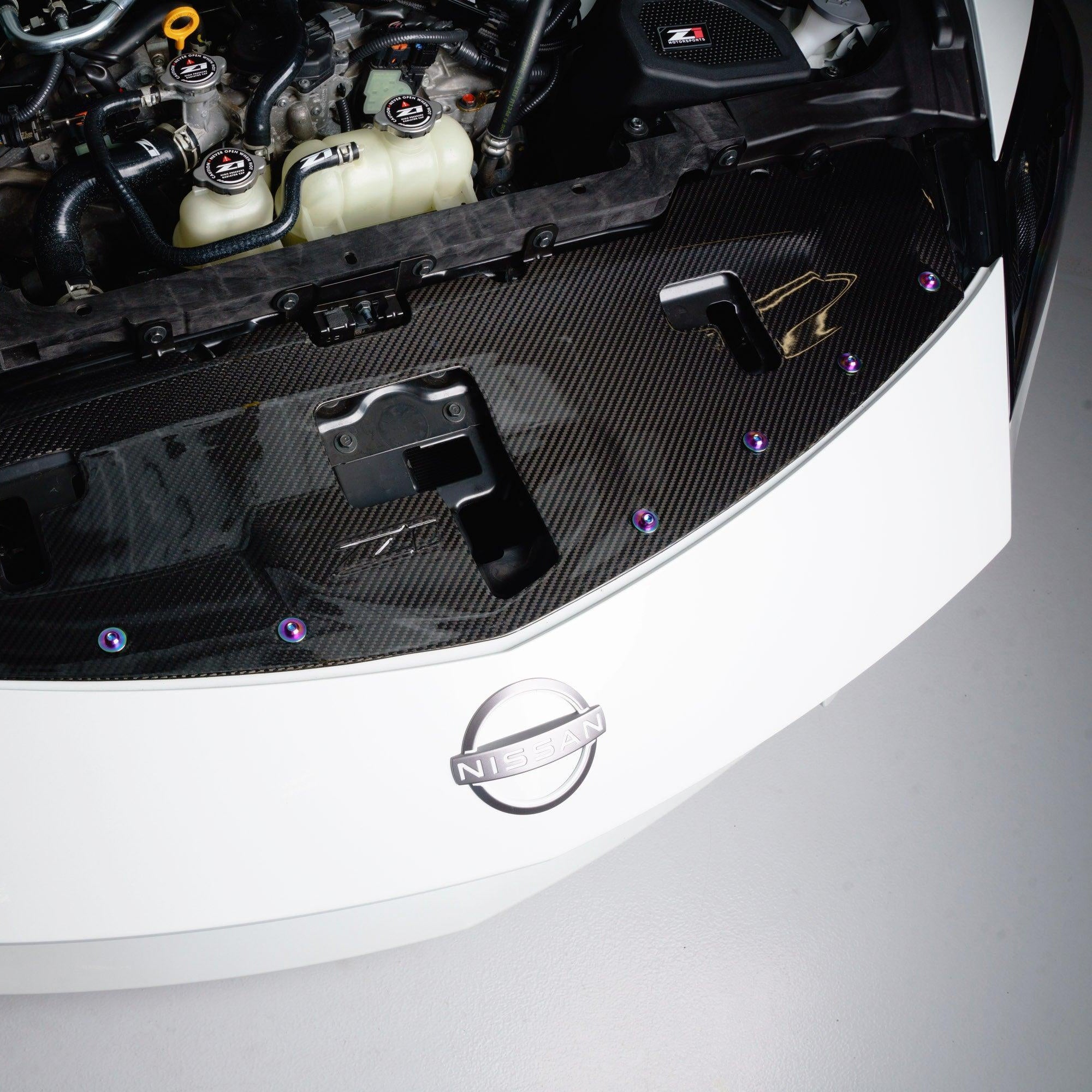 ZSPEC Plastic-Clips Replacements for Z1 Nissan Z RZ34 Radiator Guide