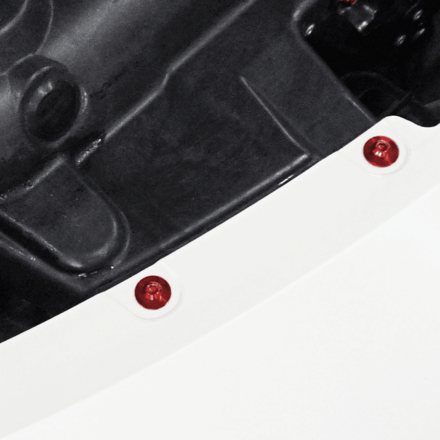 ZSPEC Front-Bumper Only Clips Replacements, Nissan 350z Z33, Titanium