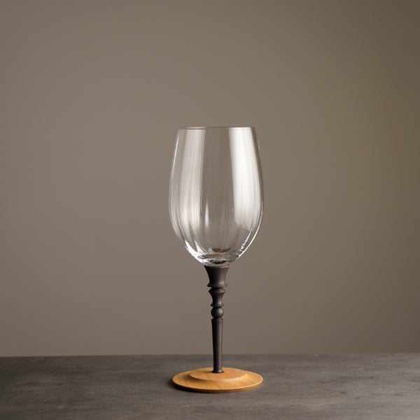 ZWIESEL x MOKU / 白ワイン 296ml 縞黒檀 × 山桜 / ハンドメイド