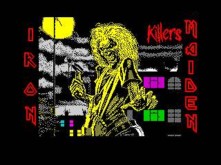 ZX Spectrum 8-bit pixel art picture 