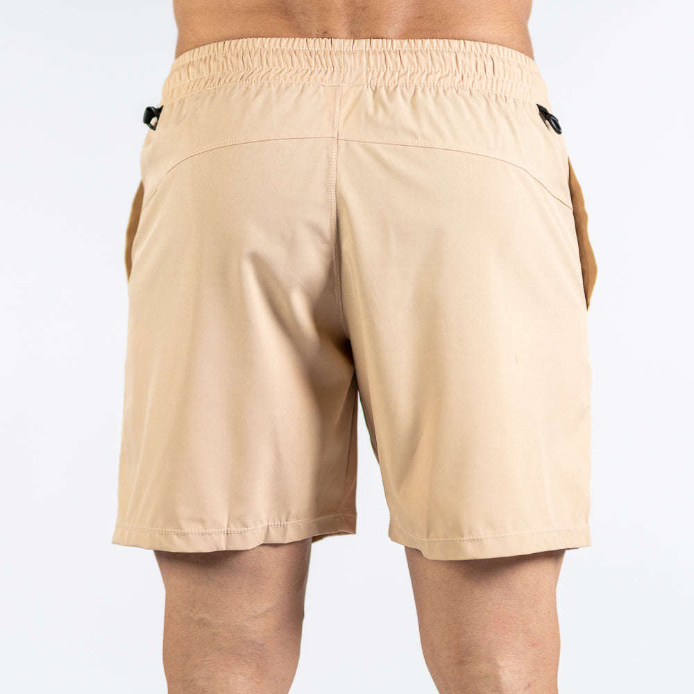 A7 Center-stretch スクワットショーツ Men's(Khaki) – A7 Japan