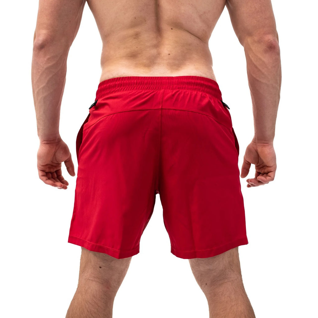 A7 Center-stretch スクワットショーツ Men's(Crimson) – A7 Japan