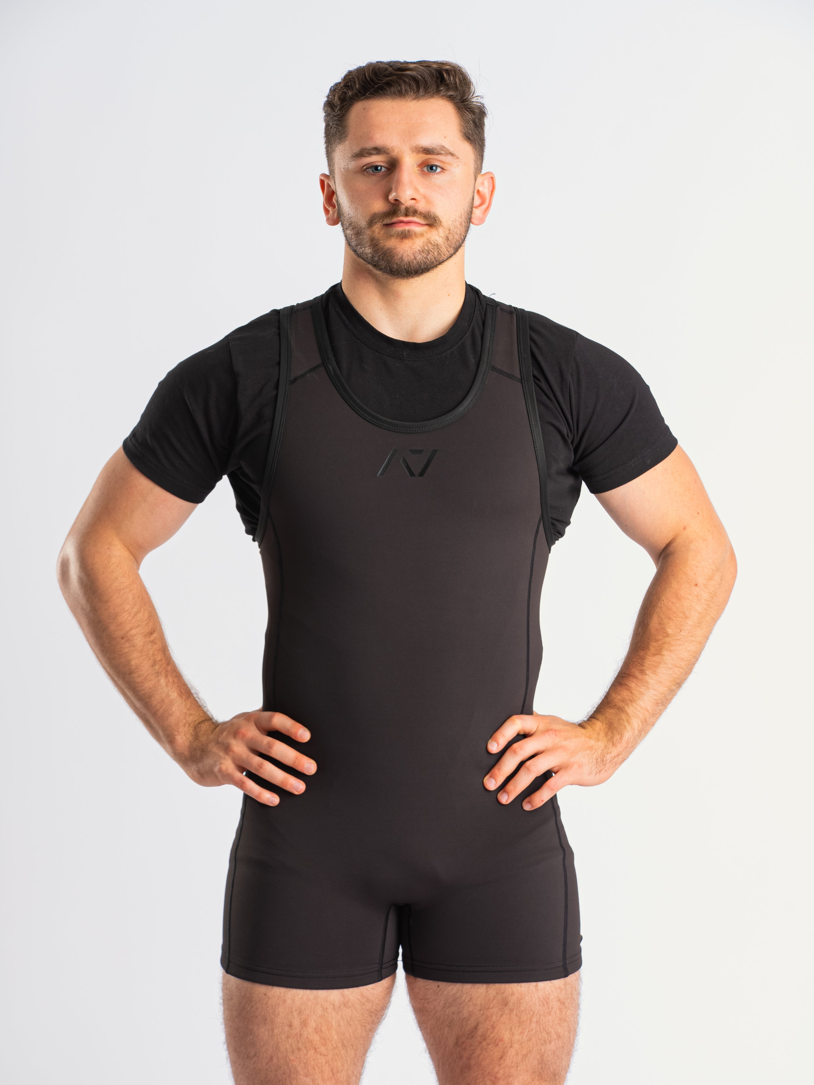 Rausch Men's Singlet - IPF Approved - Stealth | A7 UK shipping to
