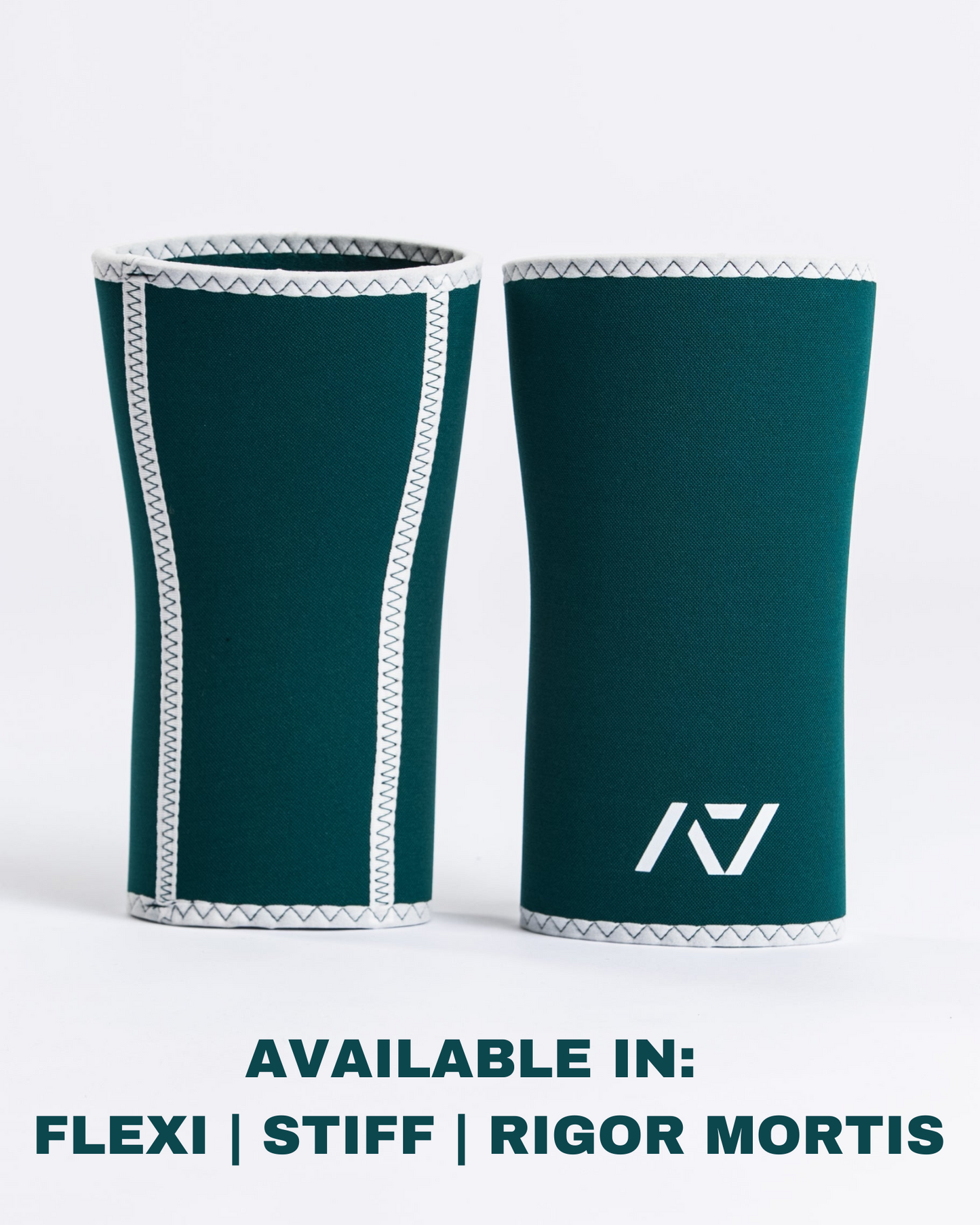 Hourglass Knee Sleeves - IPF Approved - Emerald Forás | A7 UK