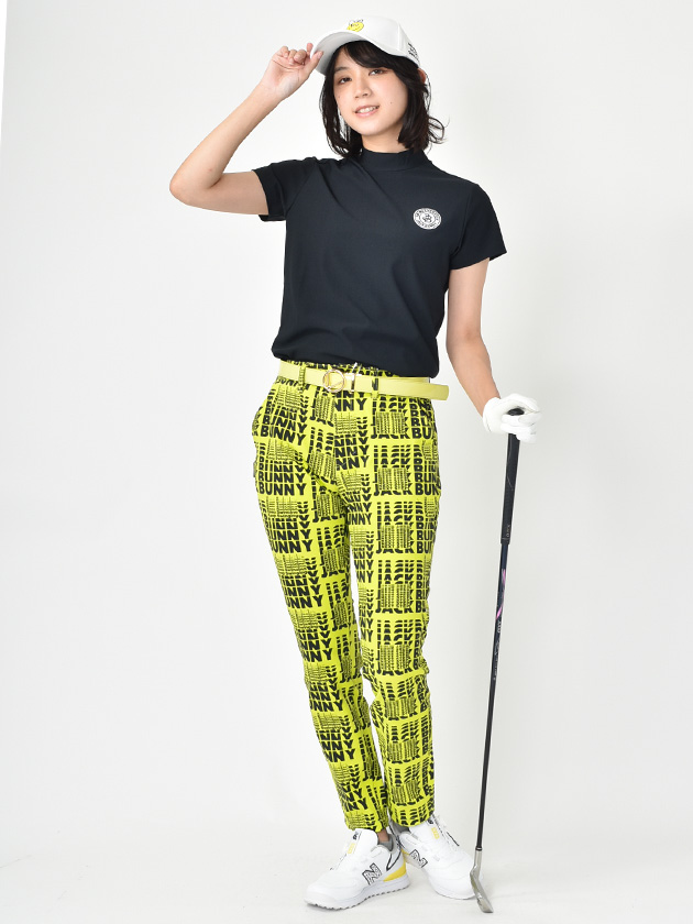 ジャックバニー 総柄プリント2WAYストレッチツイルパンツ 263-3231922