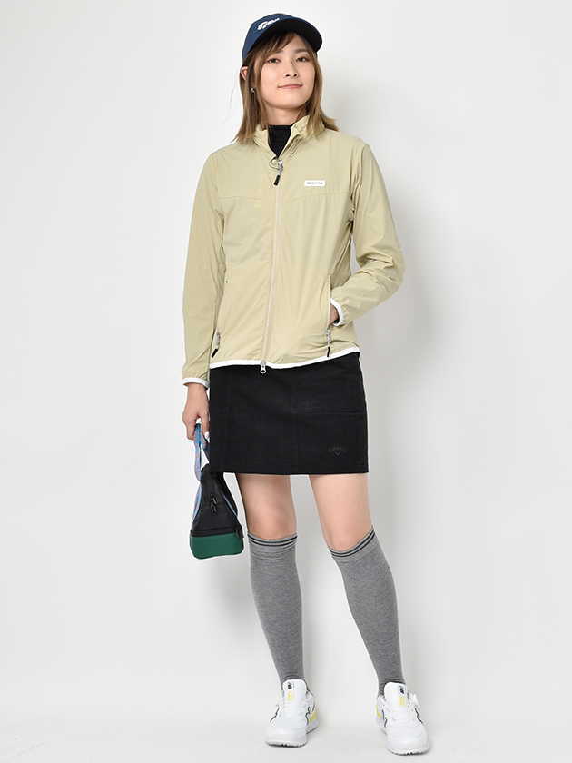 ブリーフィングゴルフ ウィンドブルゾン BRG233W19（ベージュ