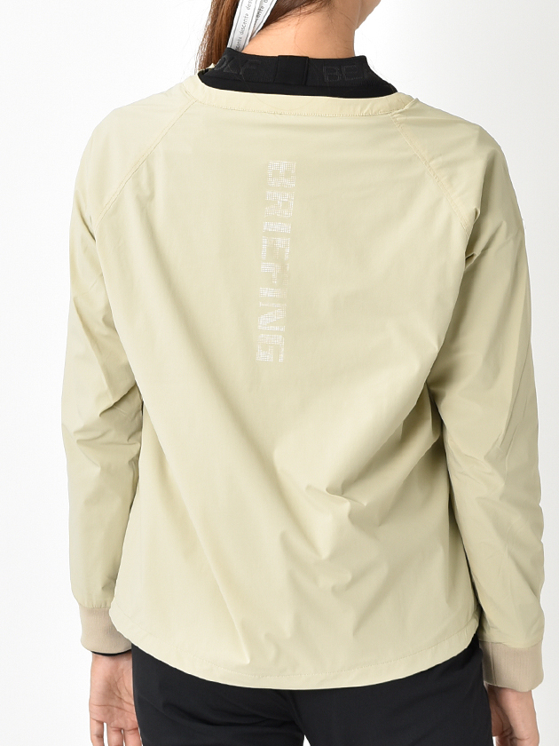 ブリーフィングゴルフ ウィンドプルオーバー BRG233W20（ベージュ