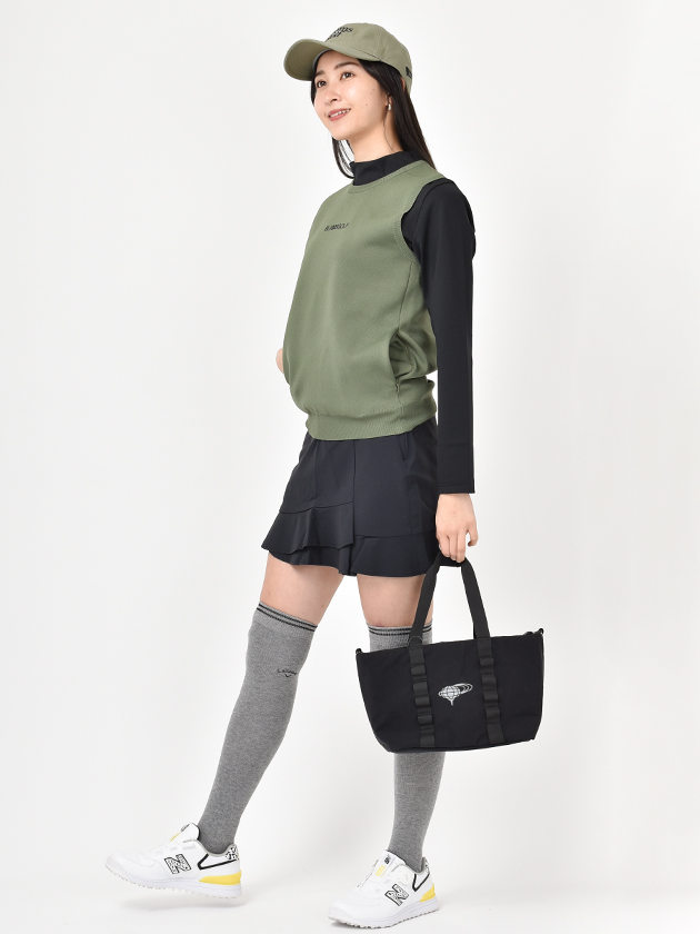 ビームスゴルフ クルーネック ニットベスト 83-05-0003-647