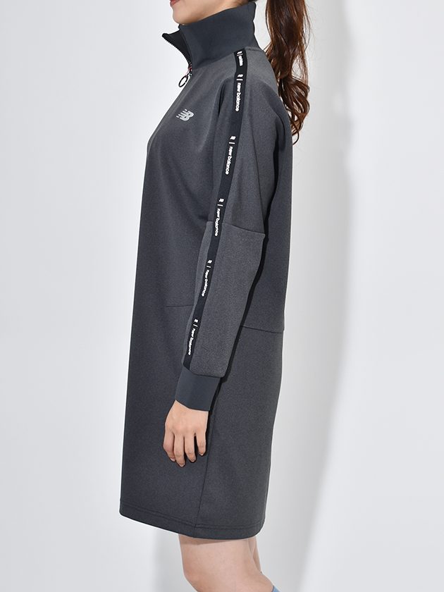 ニューバランスゴルフ スウェットハーフジップワンピース 012-4224502