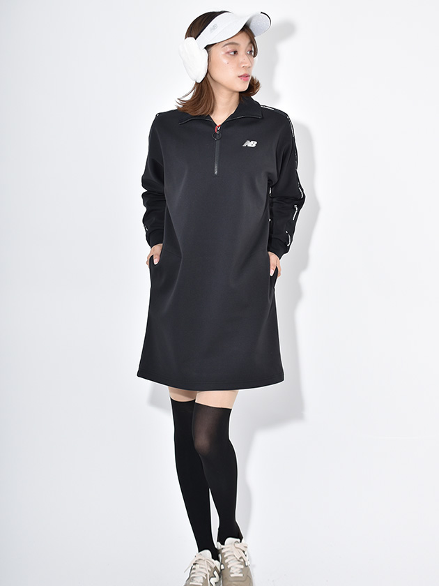 ニューバランスゴルフ スウェットハーフジップワンピース 012-4224502