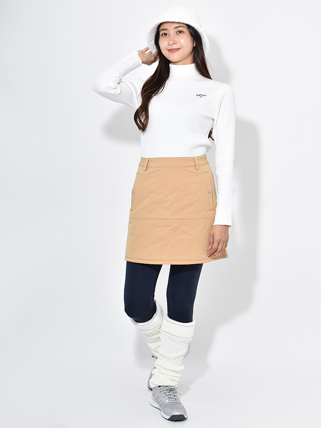 キャロウェイ キルティング中綿スカート C24228204 | レディースゴルフ