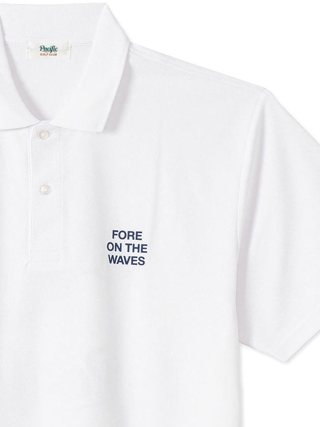 パシフィックゴルフクラブ 【ユニセックス】 ウェーブポロシャツ