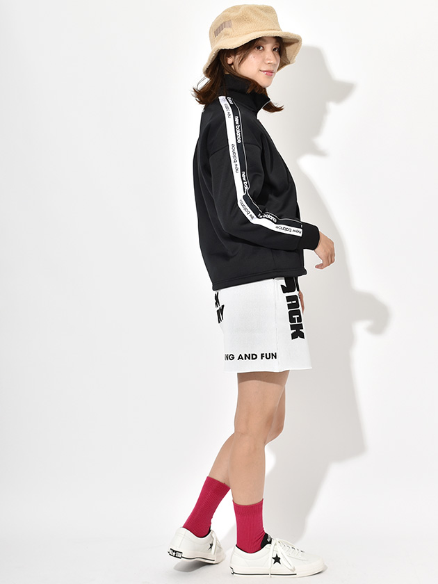 ジャックバニー パイルロゴジャガードニットスカート 263-4234936