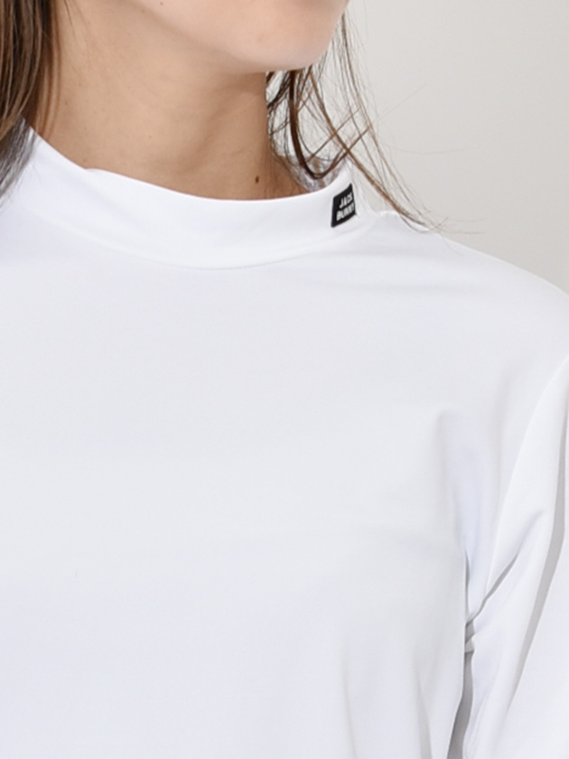 ジャックバニー 裏起毛ベア天竺長袖モックネックカットソー 263