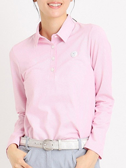 アダバット(adabat) 長袖ポロシャツ | レディースゴルフウェア通販