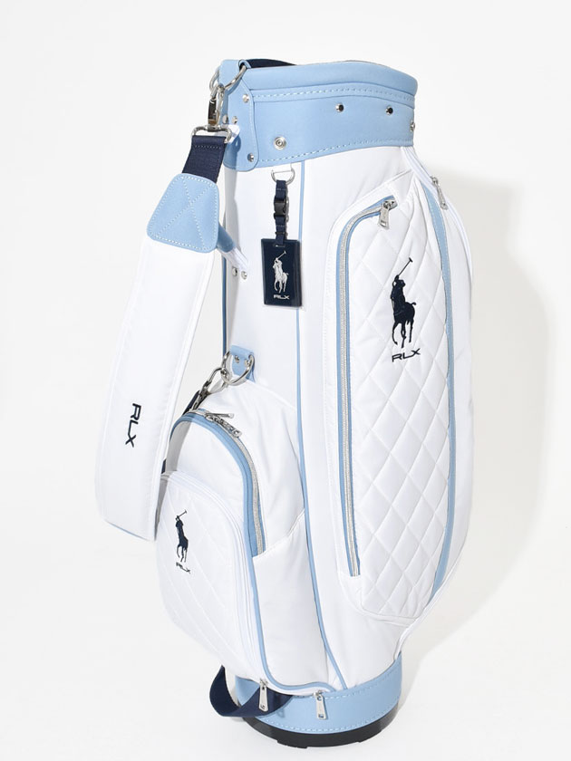 ラルフローレンゴルフ キャディバッグ RLC110（ホワイト×ブルー