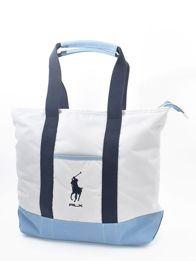 ラルフローレンゴルフ トートバッグ RLT110（ホワイト×ネイビー