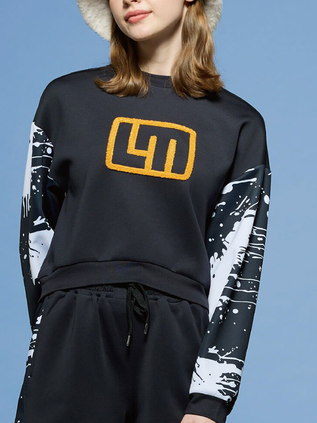 ラウドマウス ダンボールニットトレーナー 775450（ホワイト