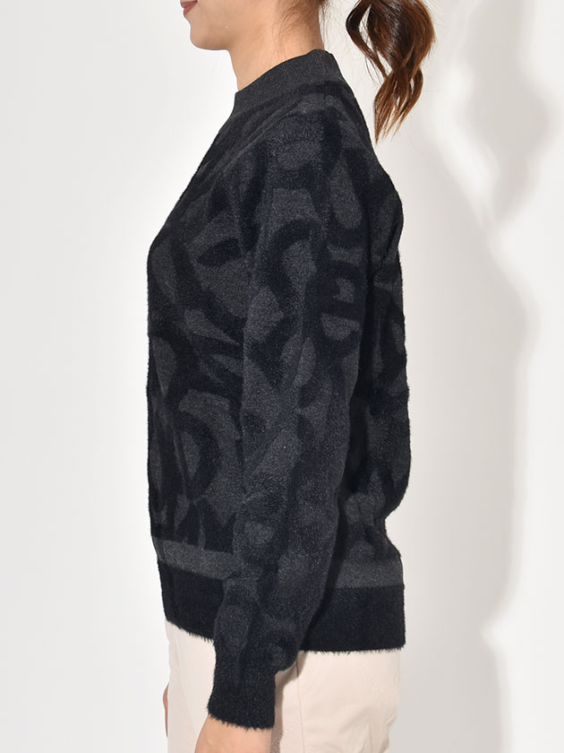 ニューバランスゴルフ ロゴダブルジャカードハイネックニット 012