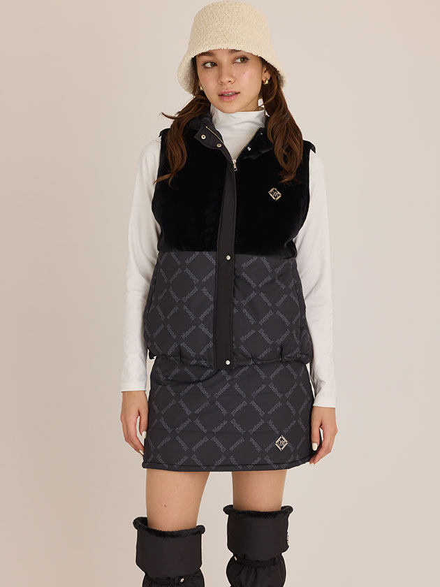 モナデルソル 中綿スカート M0077 | レディースゴルフウェア通販