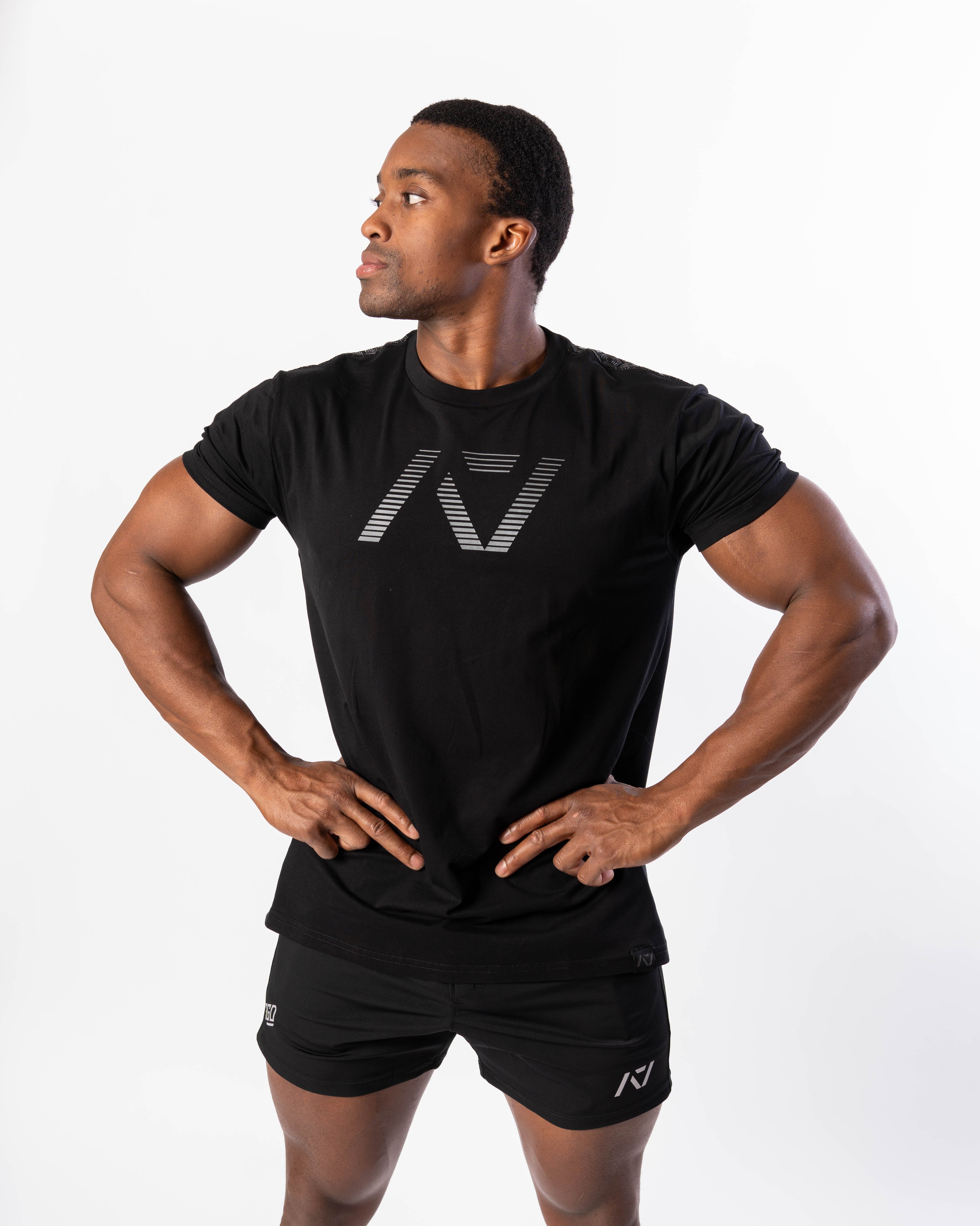 Kinetic True-Fit Men's Bar Grip Shirt - Shadow - A7