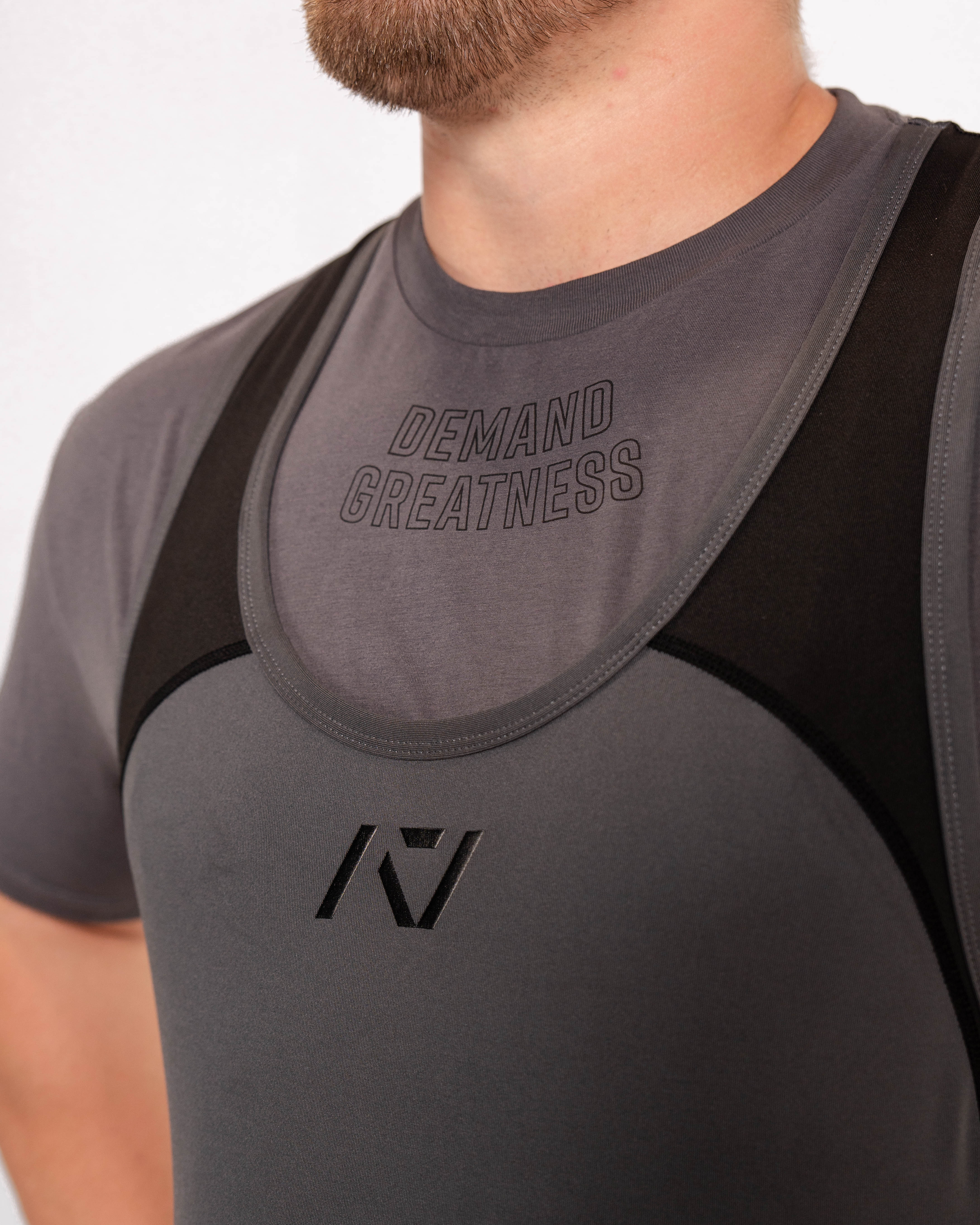 Luno Men's Singlet - Shadow Stone Gray - A7