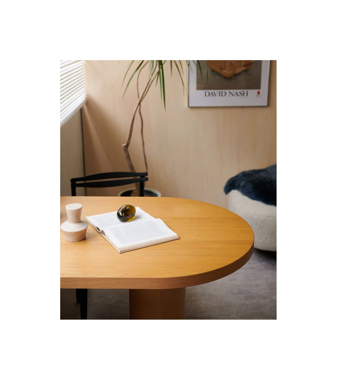 PORTO DINING TABLE _ SMALL / NATURAL | ACME Furniture