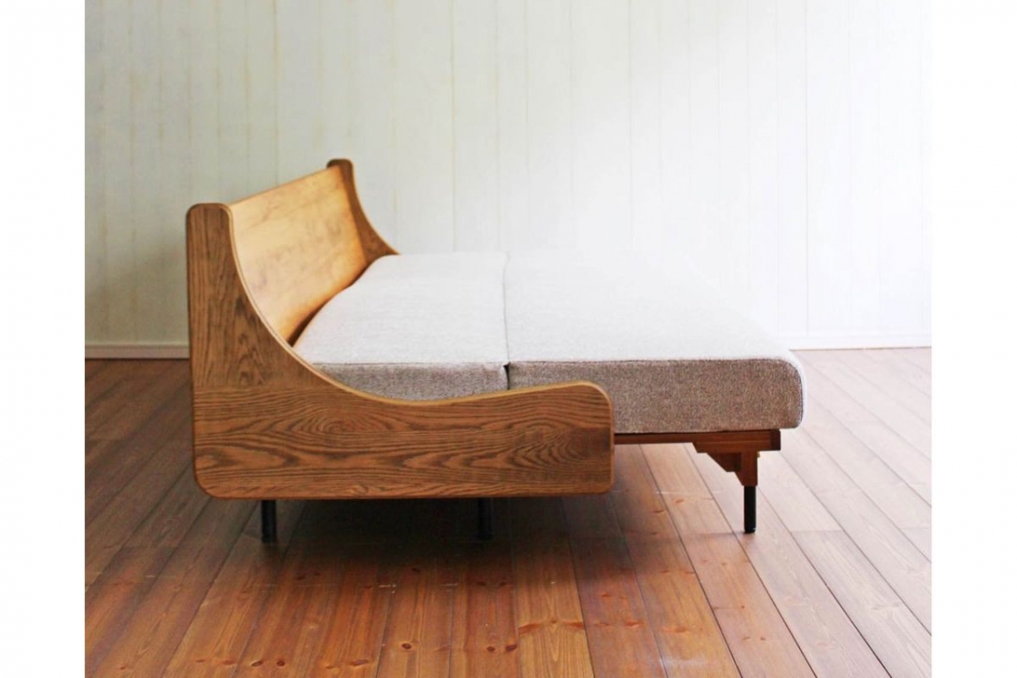 HABITAT SOFA BED W2000 / BEIGE | ACME Furniture