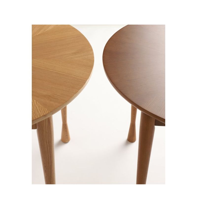 AROS ROUND TABLE / BROWN | ACME Furniture