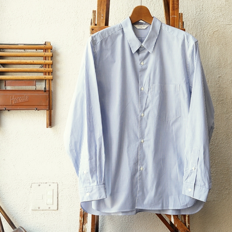 STILL BY HAND ありそうで無い配色のストライプシャツ | ACOO TOKYO