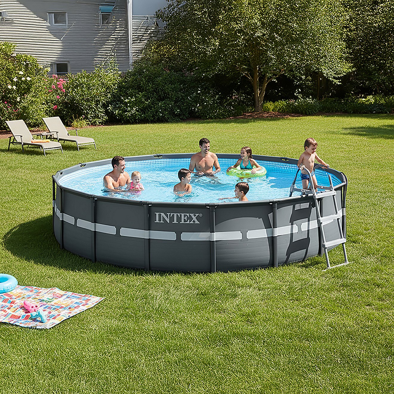 INTEX Ultra XTR Frame 18 ft x 52in Pool Set | Academy