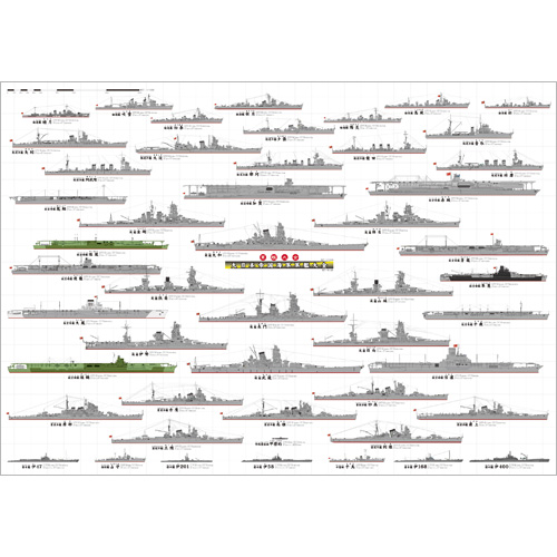 大日本帝国海軍 軍艦大全 A1ポスター – 株式会社ザ・アクセス-TheACCESS-