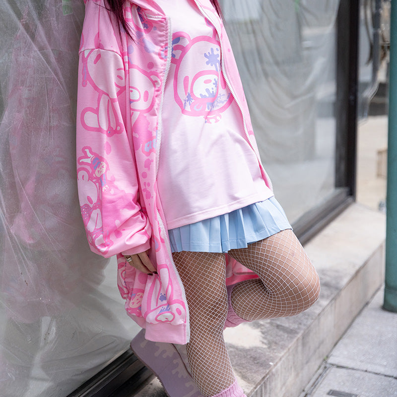 パステルグルーミー ZIP パーカー – ACDC RAG