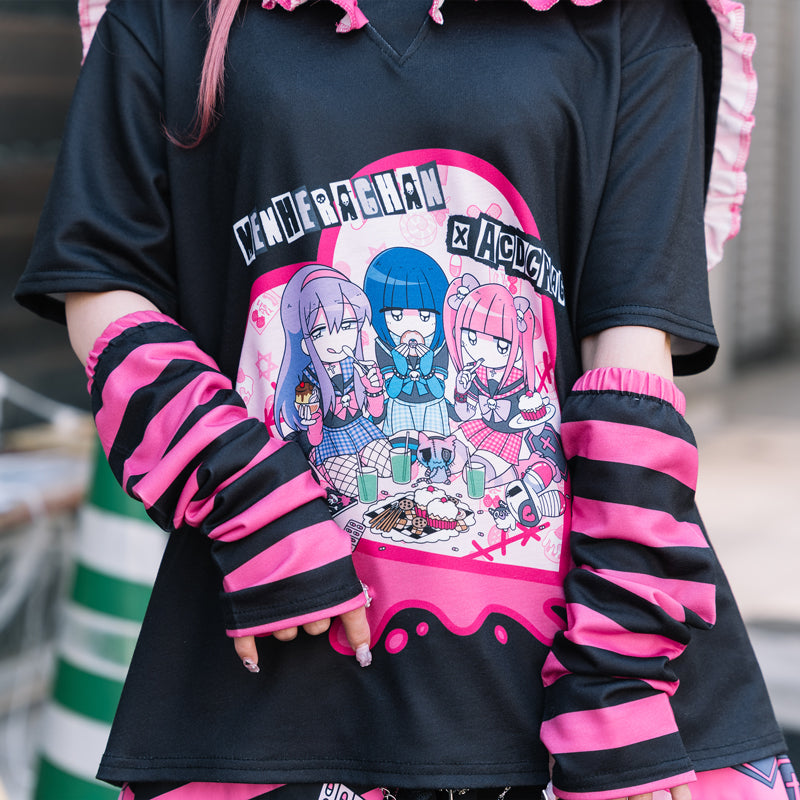 病みかわパンクメンヘラチャン セーラーT – ACDC RAG