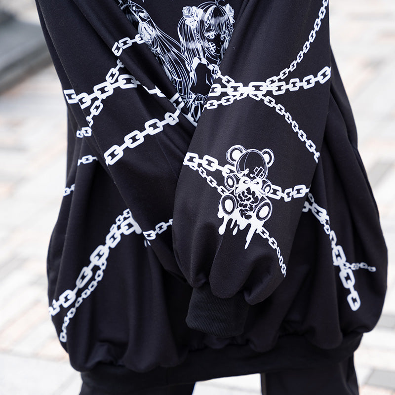 달콤한 (Sweet) My Pain Hoodie BK – ACDC RAG