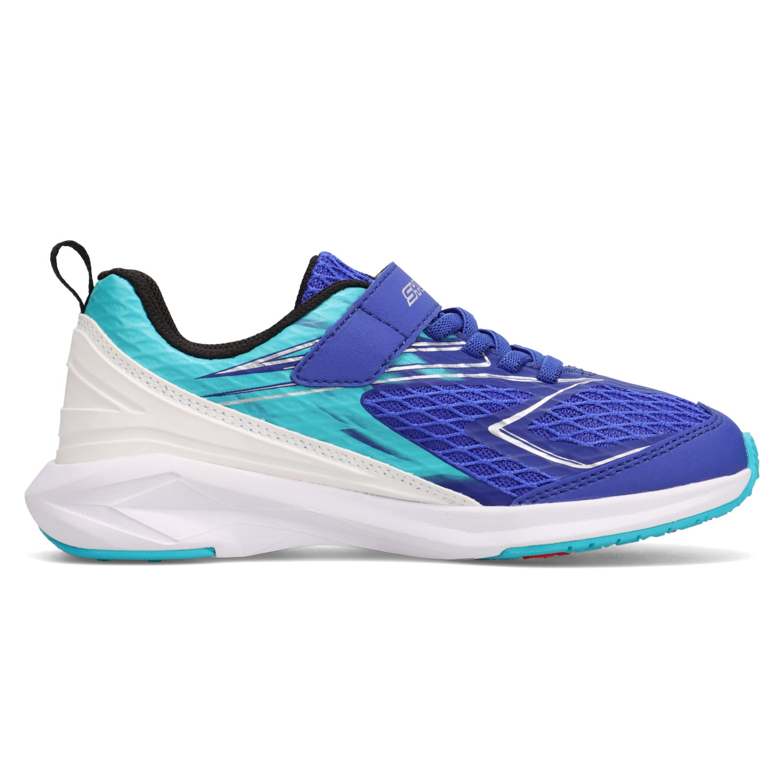 瞬足 JJ-233 ブルー｜男の子向けモデル｜幅広3E｜スタートダッシュ時に