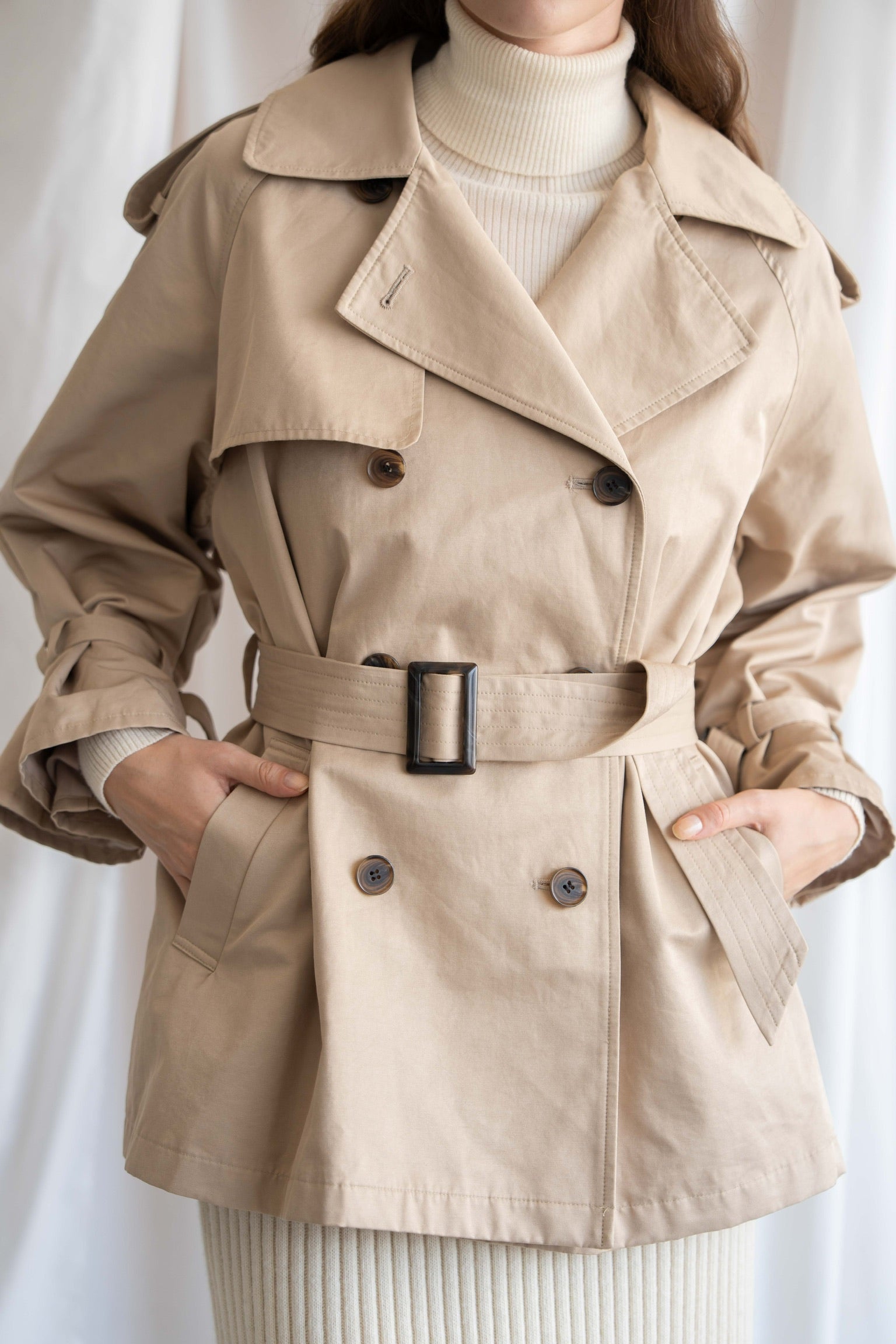 short trench coat – Acka online store