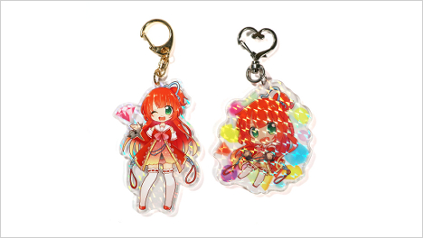 ホログラムアクリルキーホルダー 1個から | アクリルグッズの達人