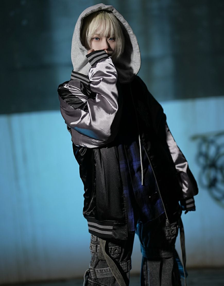 REFLEM【レフレム】REFLEM×DustDevil 刺繍スカジャン/全2色