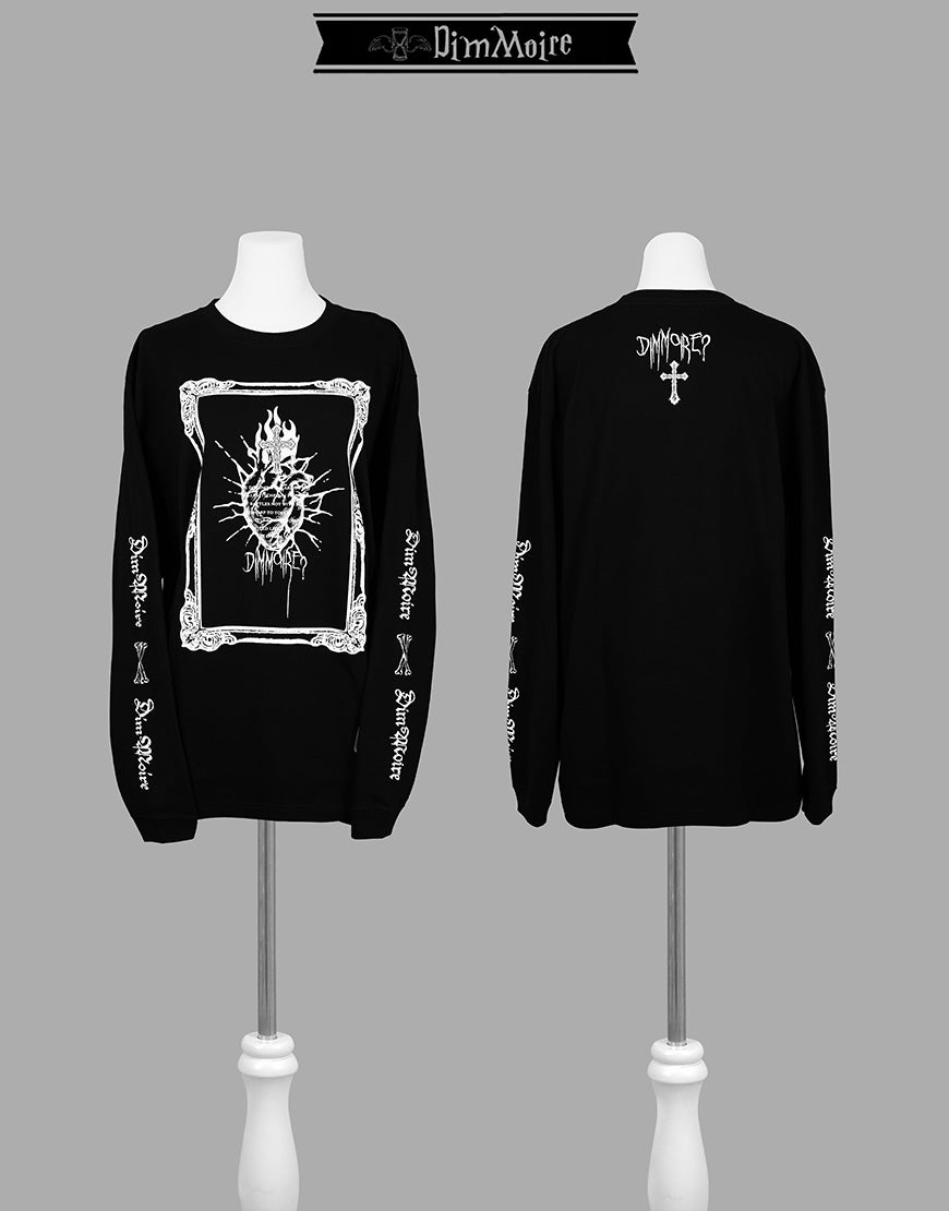 DimMoire【ディムモアール】Bloody Altar ロンT/Black