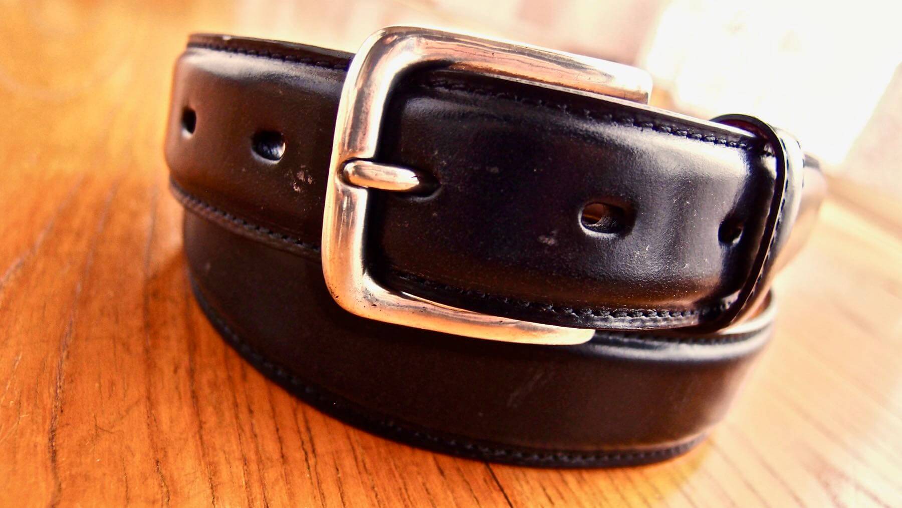 0165] Ganzo ブライドルのベルトの評判ってどうなの？ 試しに買って