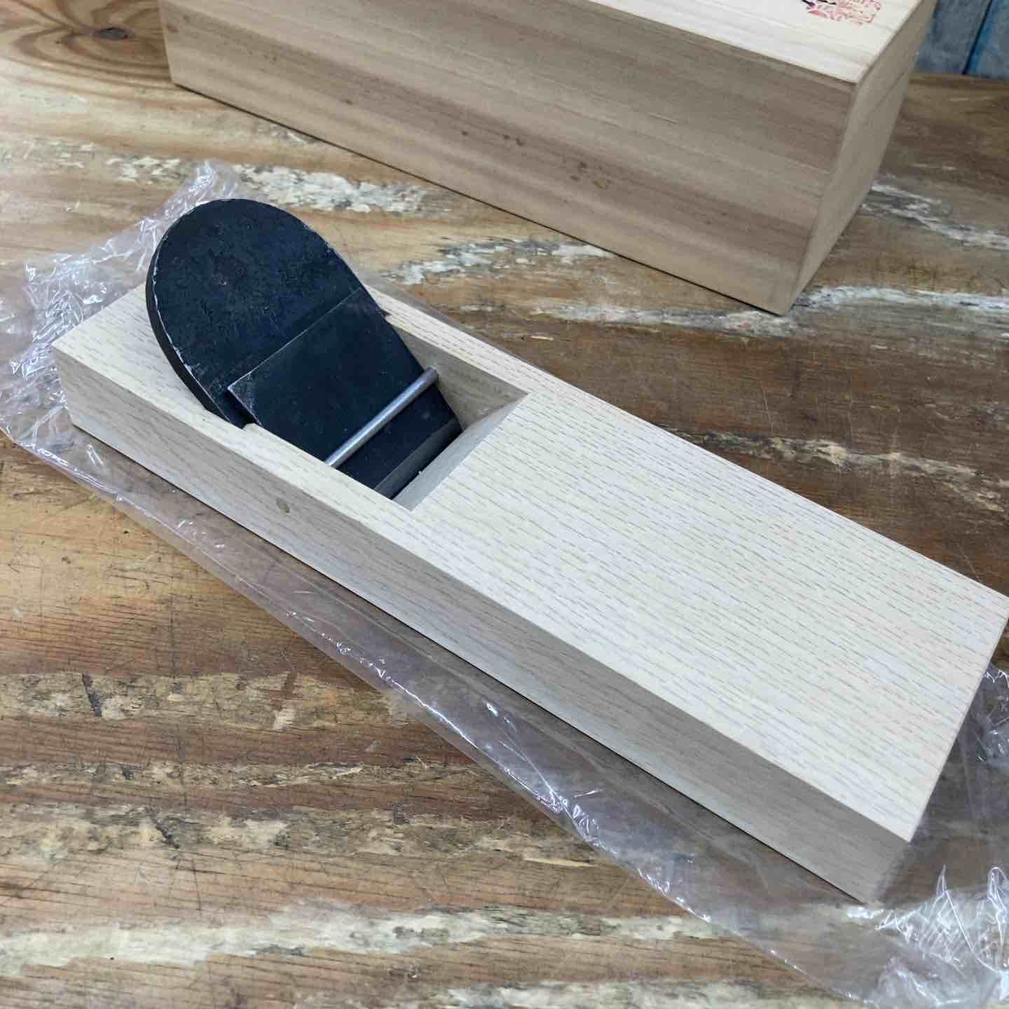 未使用品】 「舟弘」作 鉋 かんな 天酔 炭素鋼 大工道具 和工具【柏店