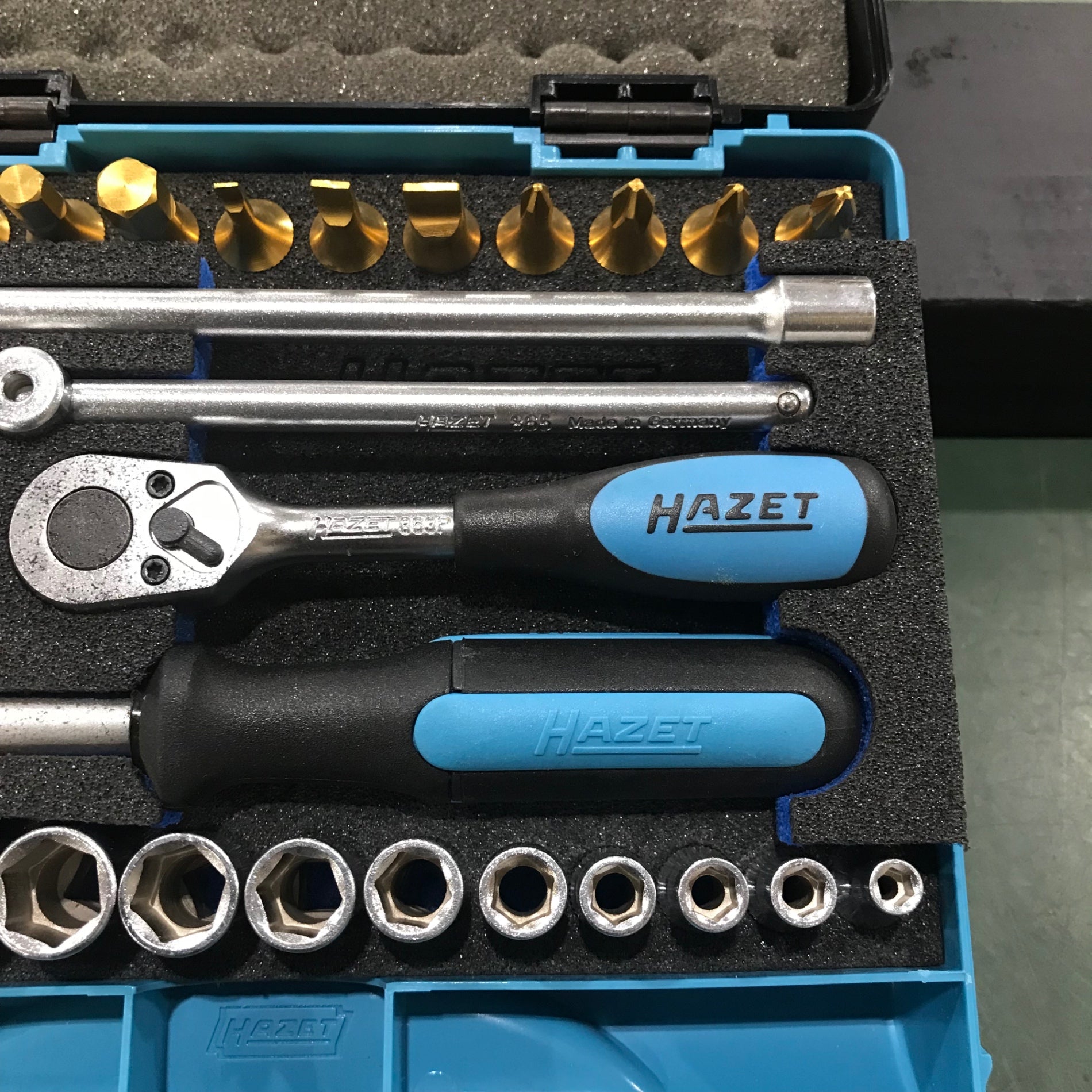 HAZET(ハゼット) ソケットレンチセット 854 差込角:6.35mm 30点 1
